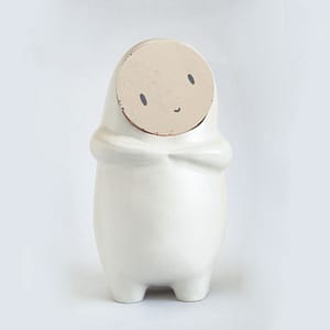 Galler es un galletero de cerámica con tapa de corcho natural
